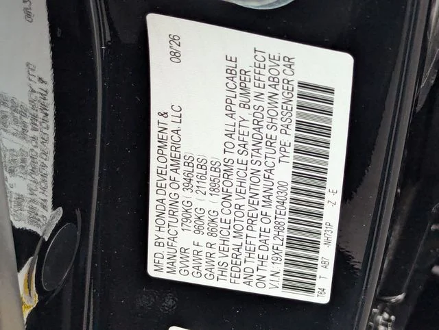 New 2026 Crystal Black Pearl Honda Sport image 22