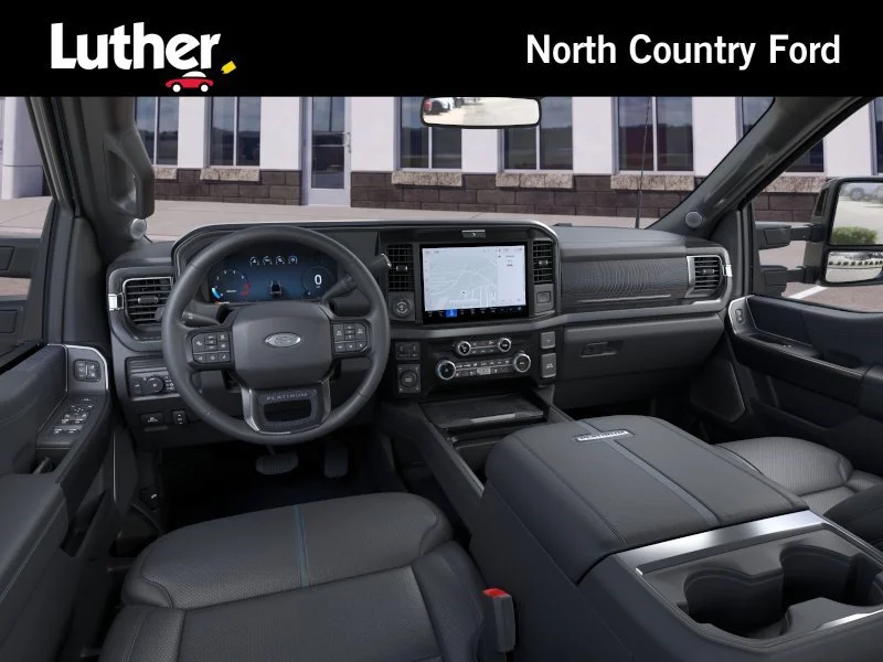 New 2026 Glacier Gray Metallic Tri-Coat Ford F-350® Platinum® image 9