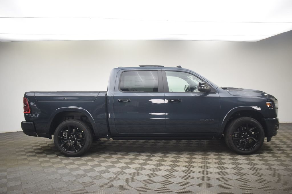New 2026 Forged Blue Metallic Exterior Paint RAM Laramie image 4