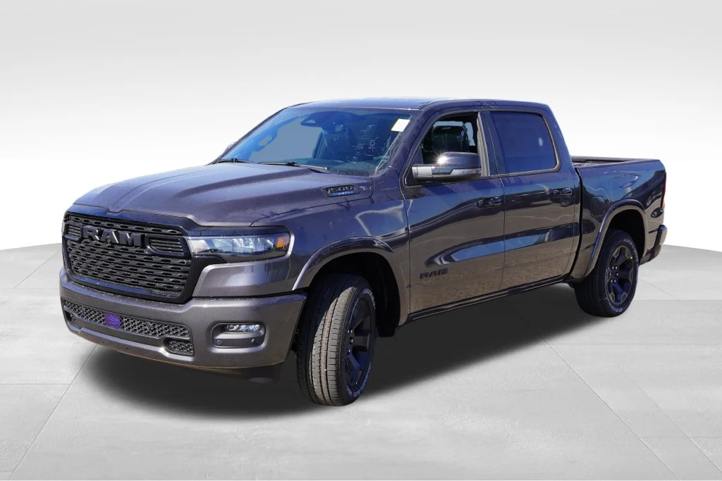New 2026 Granite Crystal Metallic Clear-Coat Exterior Paint RAM Big Horn image 7