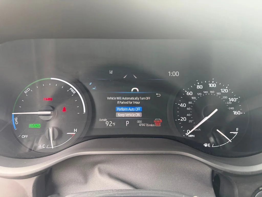Used 2025 Midnight Black Metallic Toyota XLE image 19