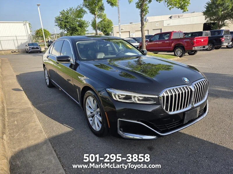 Used 2020 BLACK BMW 740I XDRIVE SEDAN image 3