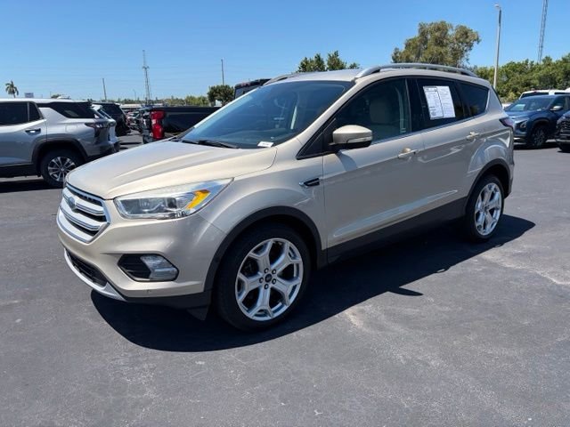 Used 2018 Gold Ford Titanium image 3
