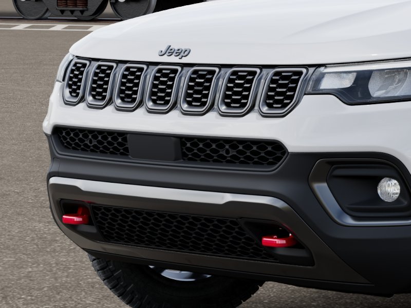 New 2026 Bright White Clear-Coat Exterior Paint Jeep Trailhawk image 11
