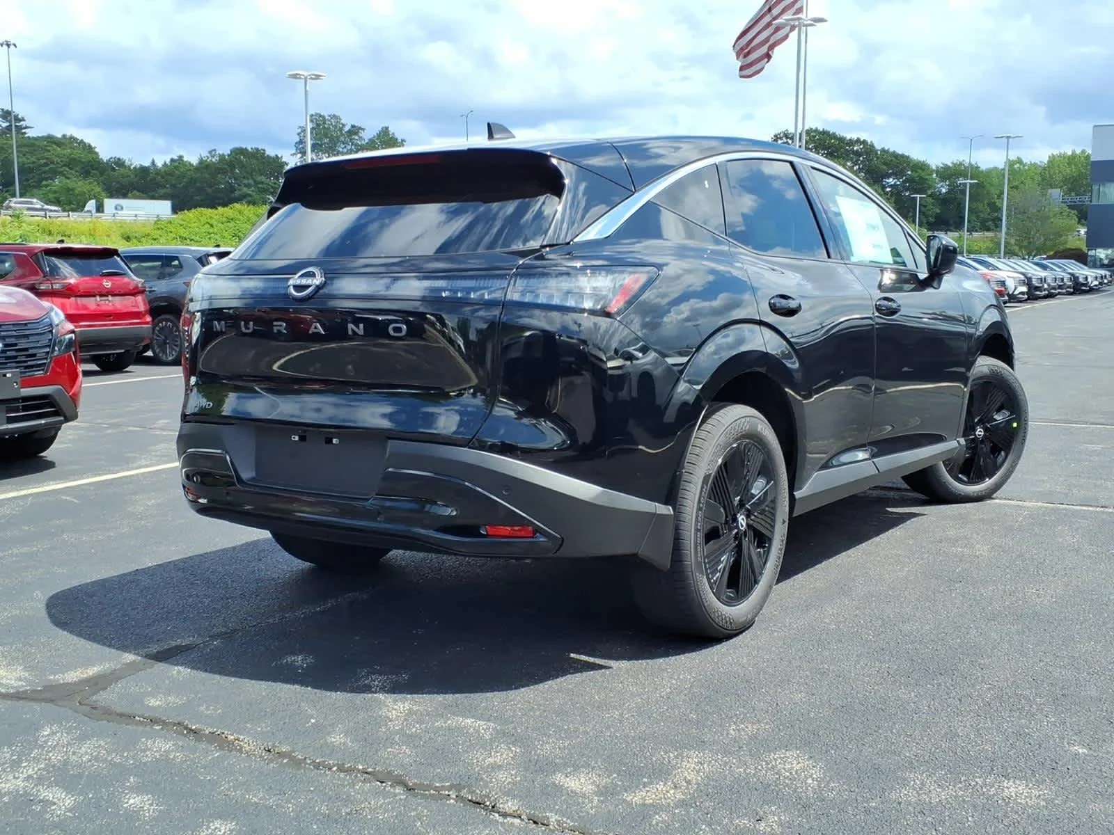New 2026 Super Black Nissan SV image 3