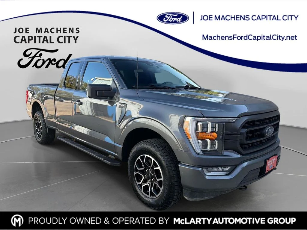 Used 2023 Carbonized Gray Metallic Ford XLT image 1