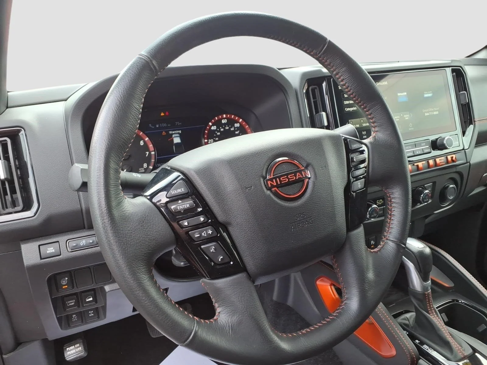 Used 2025 Afterburn Orange Ecg Nissan PRO-4X image 12