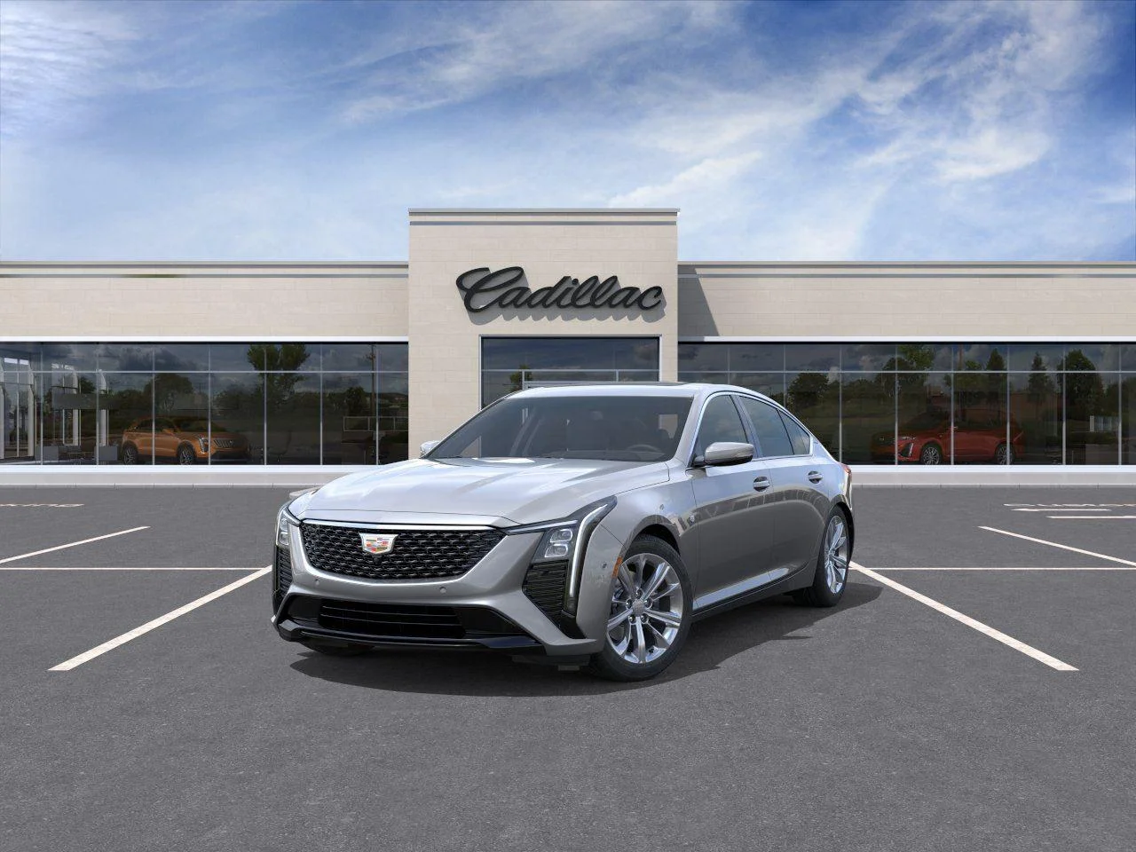New 2026 Argent Silver Metallic Cadillac Premium Luxury image 8