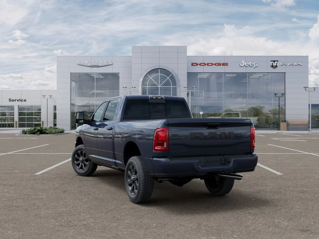 New 2026 Forged Blue Metallic Exterior Paint RAM Laramie image 3