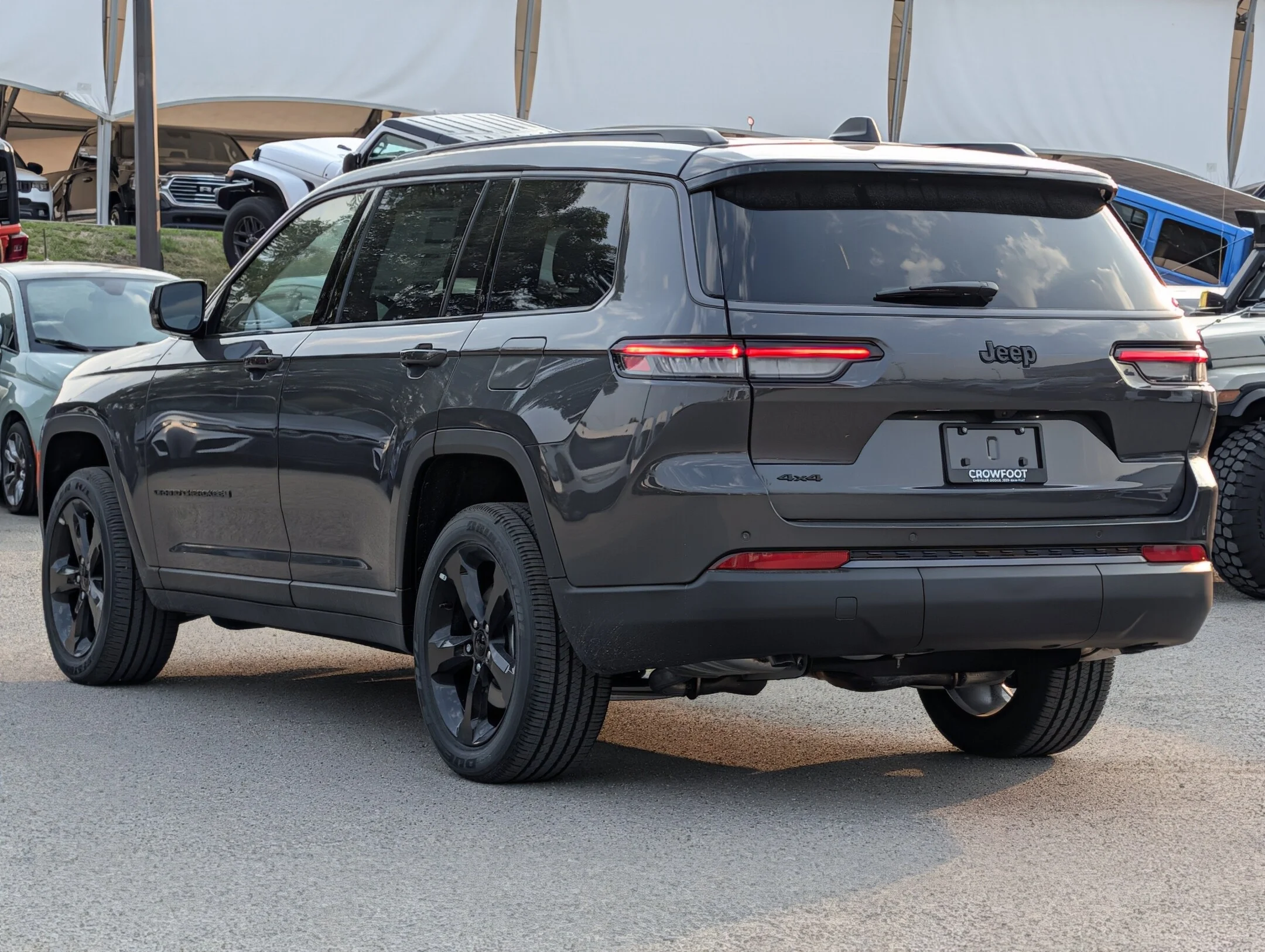 New 2026 Grey Jeep Altitude - - 20 Gloss Black Wheels - Capri Leatherette/Suede - Remote Start - Altitude Pkg & More! image 6