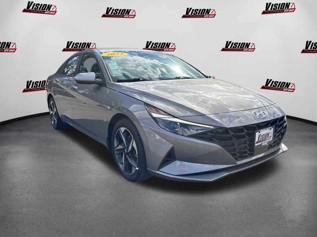 Certified Used 2023 Silver Hyundai SEL image 3
