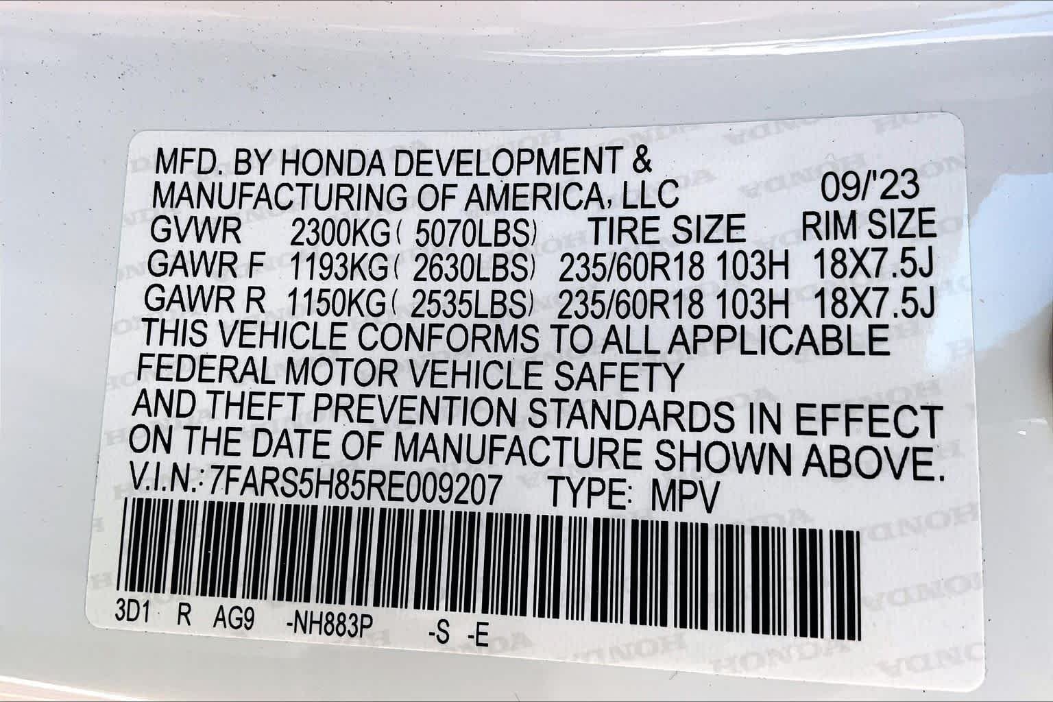 Used 2024 Platinum White Pearl Honda Sport-L image 35