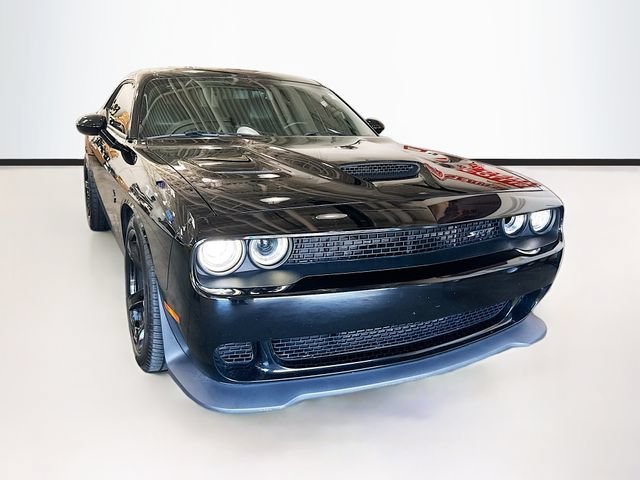 Used 2017 Black Dodge SRT Hellcat image 3