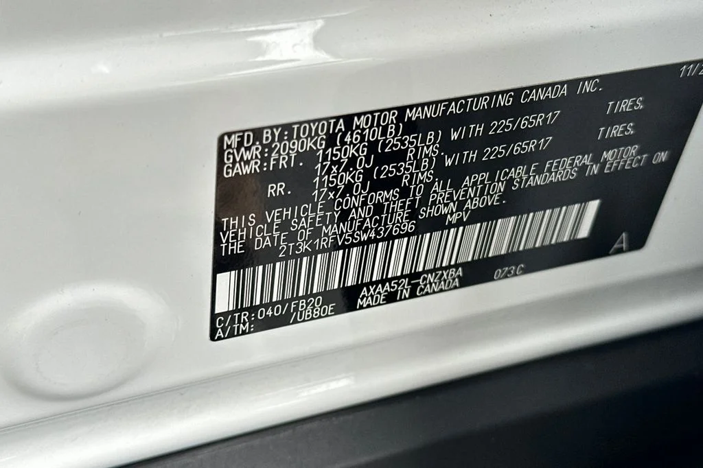 Certified Used 2025 White Toyota LE image 29