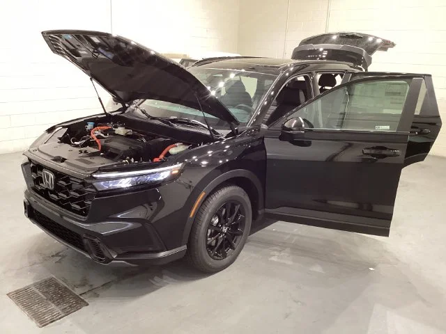 New 2027 Crystal Black Pearl Honda Sport-L Hybrid AWD image 13