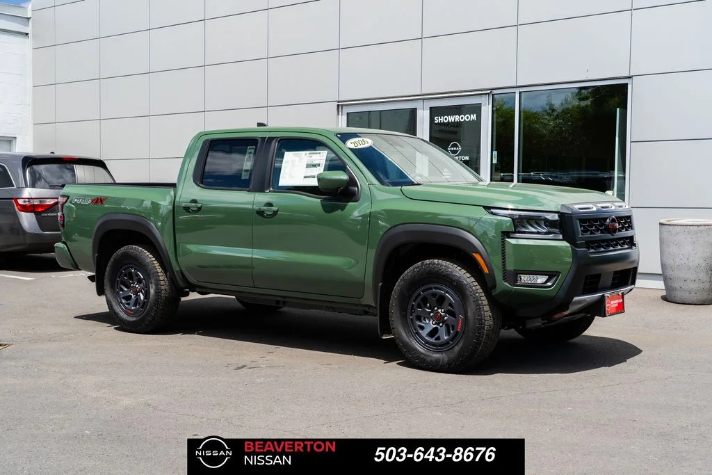 New 2026 Tactical Green Metallic Nissan Crew Cab PRO-4X® image 1