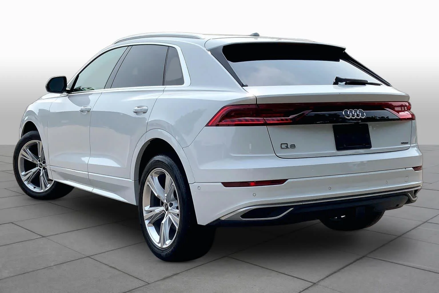 Used 2021 Glacier White Metallic Audi Premium Plus image 12