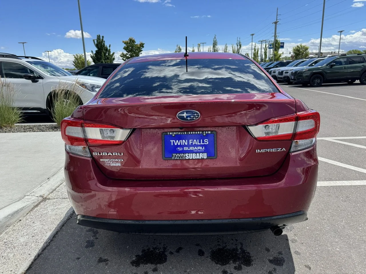 Certified Used 2023 Crimson Red Pearl Subaru Base image 6