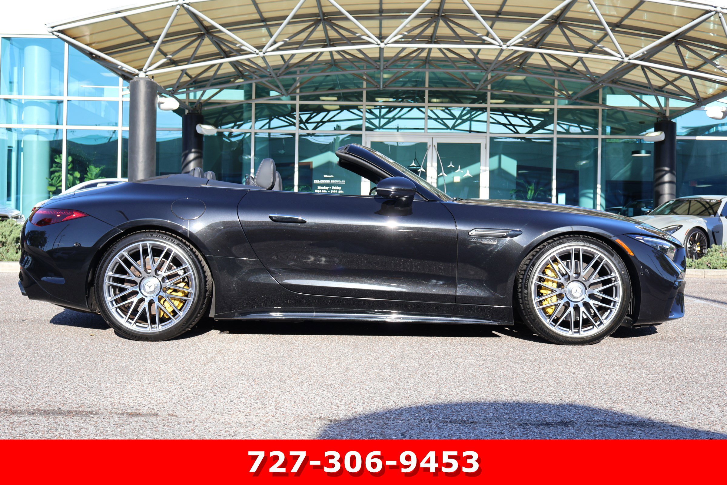 Certified Used 2022 Obsidian Black Metallic Mercedes-Benz AMG® SL 63 image 13