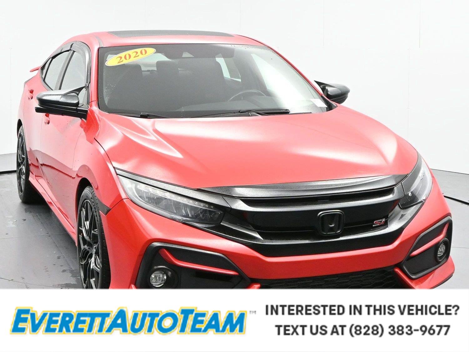 Used 2020 Rallye Red Honda SI image 1