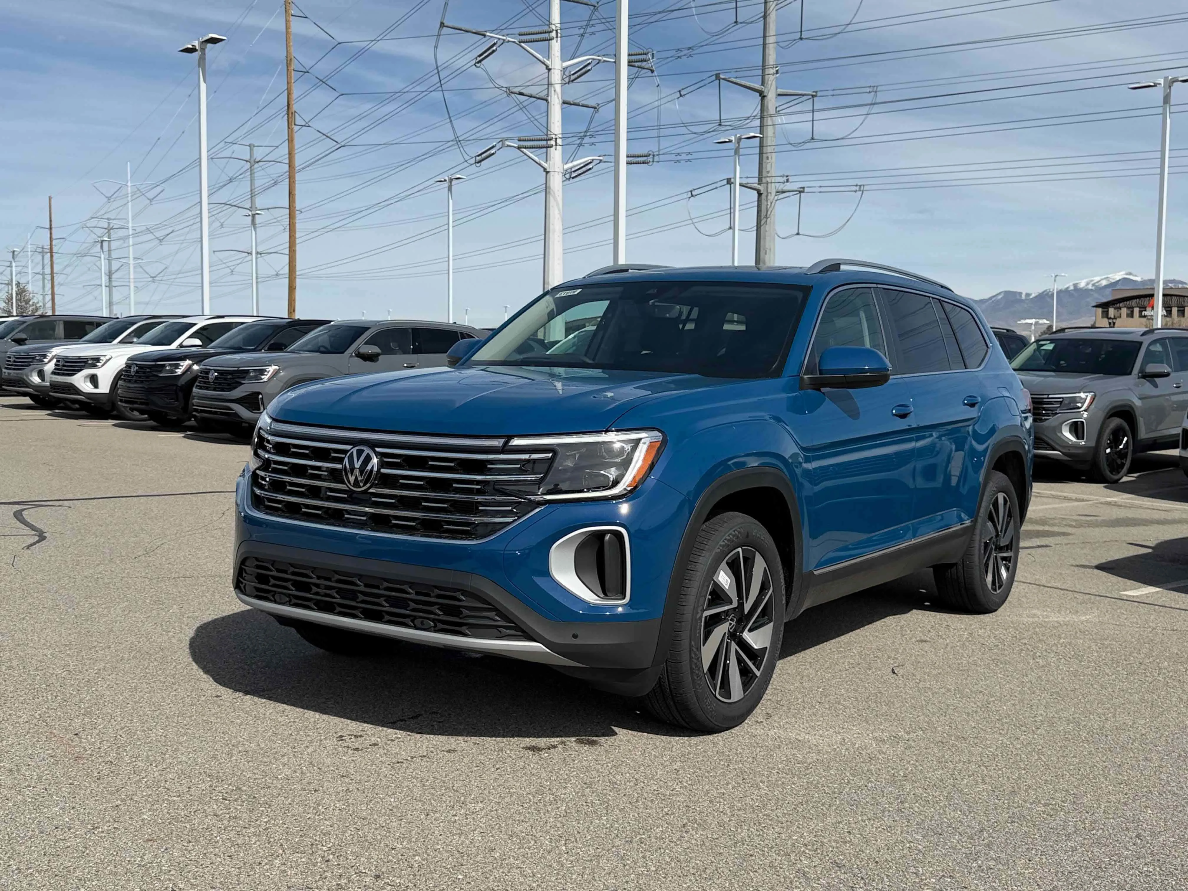 New 2026 Blue Volkswagen 2.0T SEL image 1