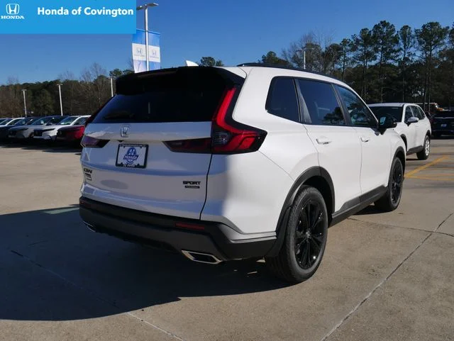 New 2026 Platinum White Pearl Honda AWD Sport Touring Hybrid image 3