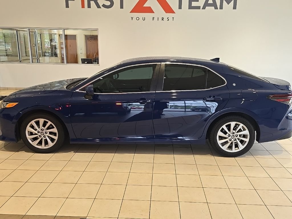 Used 2024 Blue Toyota LE image 8