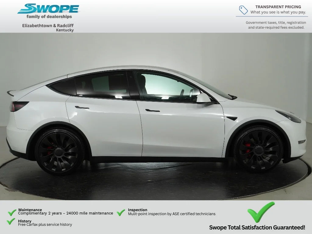 Used 2022 Tesla Model Y Performance with VIN 7SAYGDEF3NF440311 for sale in Elizabethtown, KY