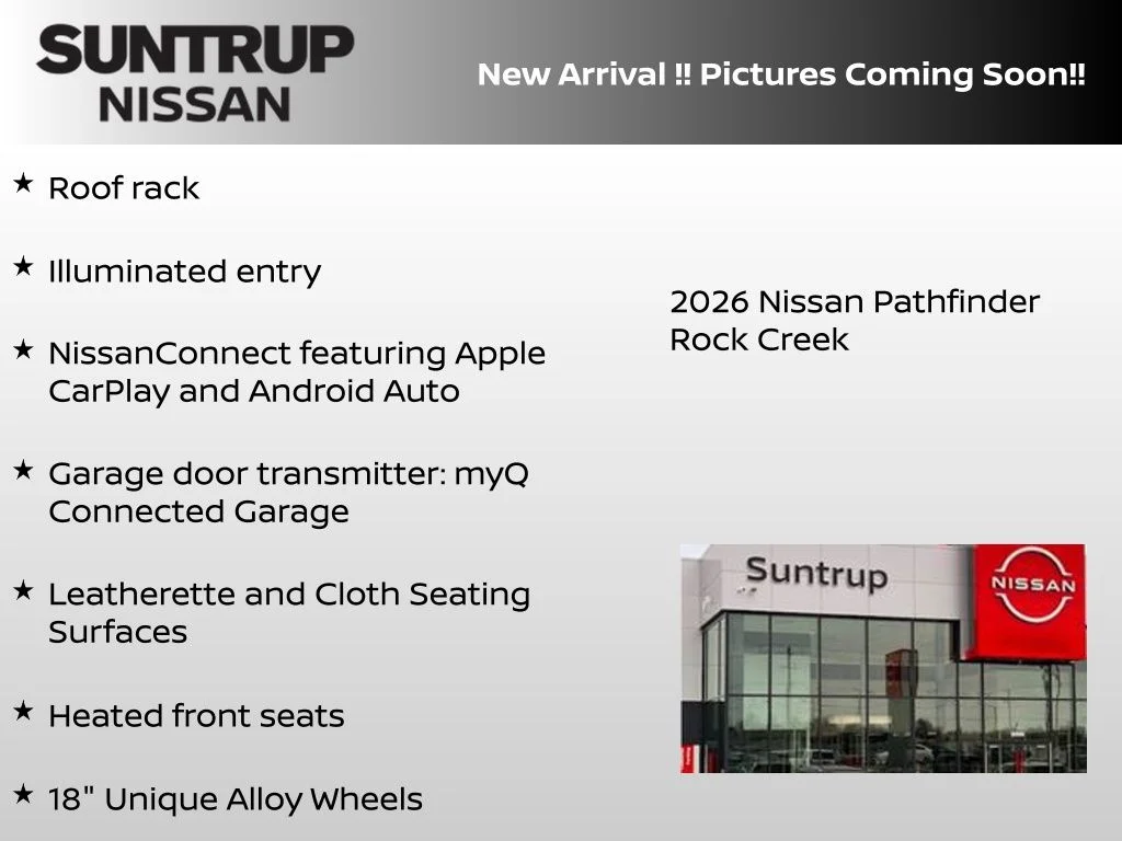 New 2026 Gray Nissan Rock Creek image 6