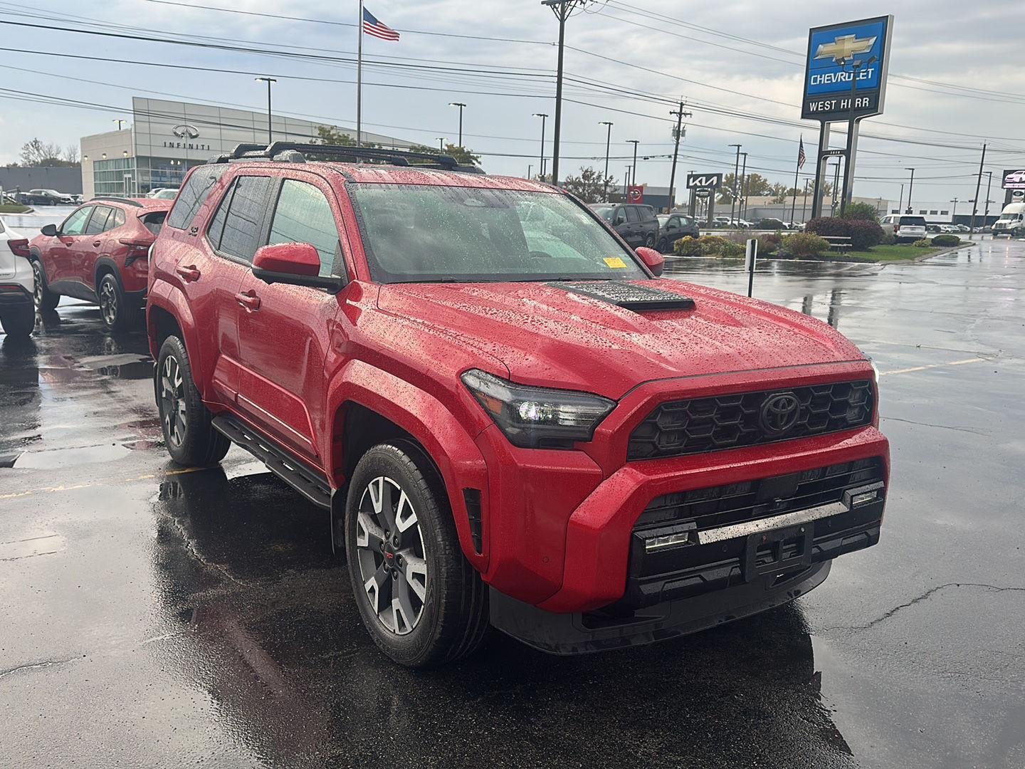 Used 2025 Supersonic Red Toyota TRD Sport Premium image 4