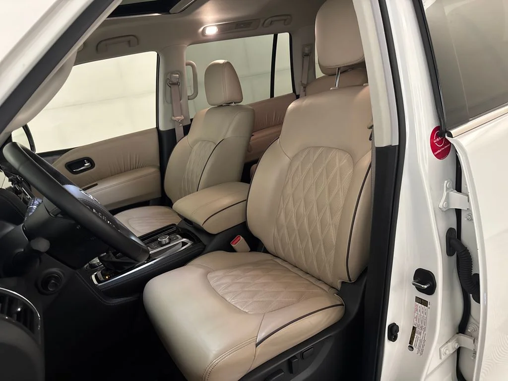 Certified Used 2024 White Nissan Platinum image 19