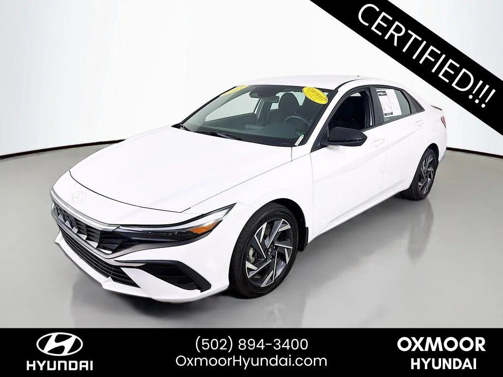Certified Used 2025 Serenity White Hyundai SEL Sport image 3