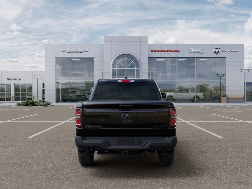 New 2026 Diamond Black Crystal Pearl-Coat Exterior Paint RAM Rebel image 7