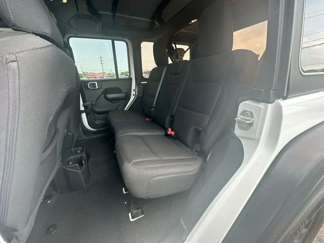 Used 2020 White Jeep Unlimited Sport image 24