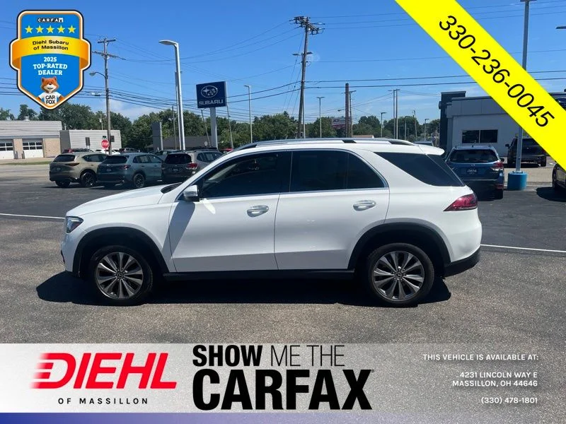Used 2020 White Mercedes-Benz GLE 350 image 4