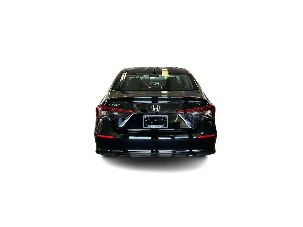 Used 2024 Crystal Black Pearl Honda Sedan EX CVT Certified Pre-Owned   No Accident   L image 11