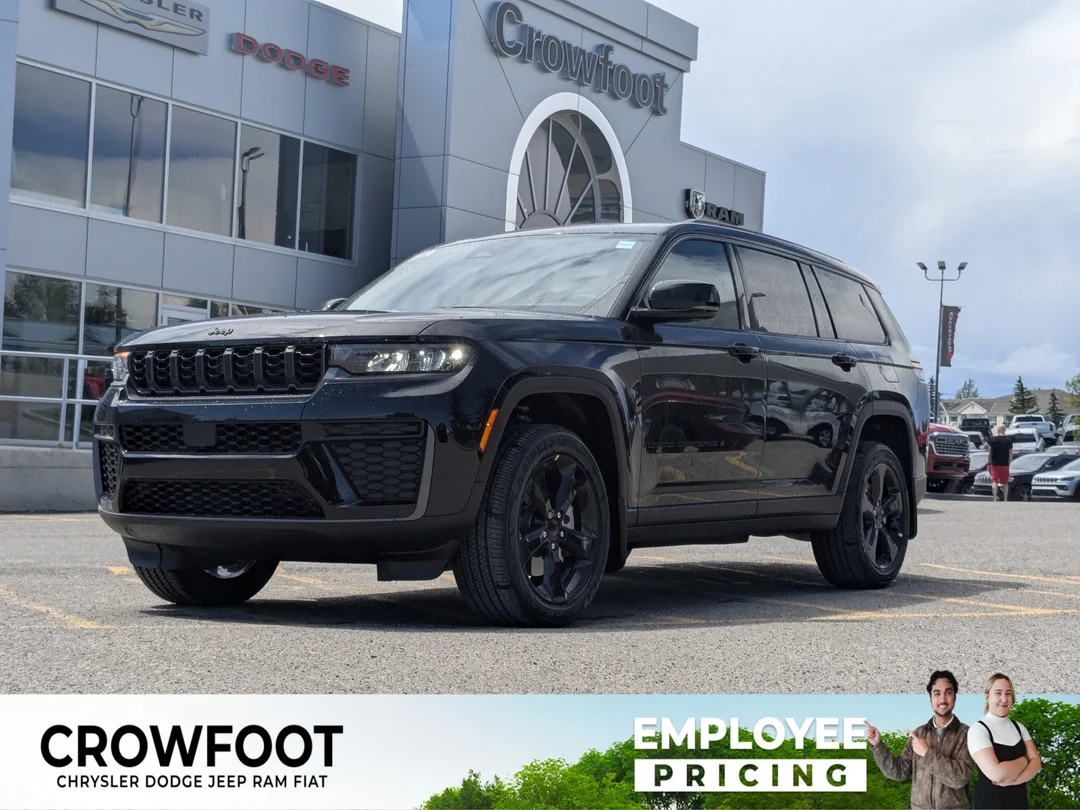 New 2026 Black Jeep Altitude - - 4x4 - 20 Gloss Black Wheels - Remote Start - Capri Leatherette & More! image 1