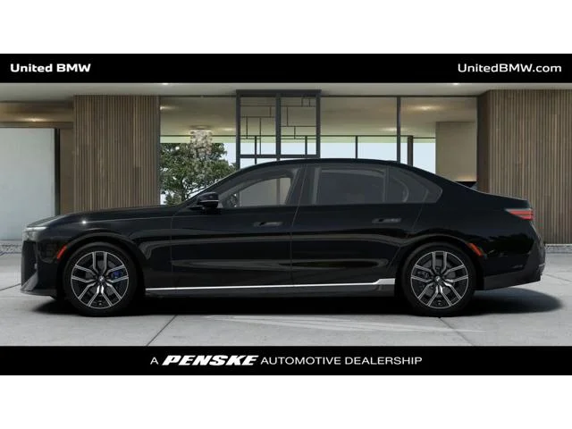 New 2027 Black Sapphire Metallic BMW 740 image 4