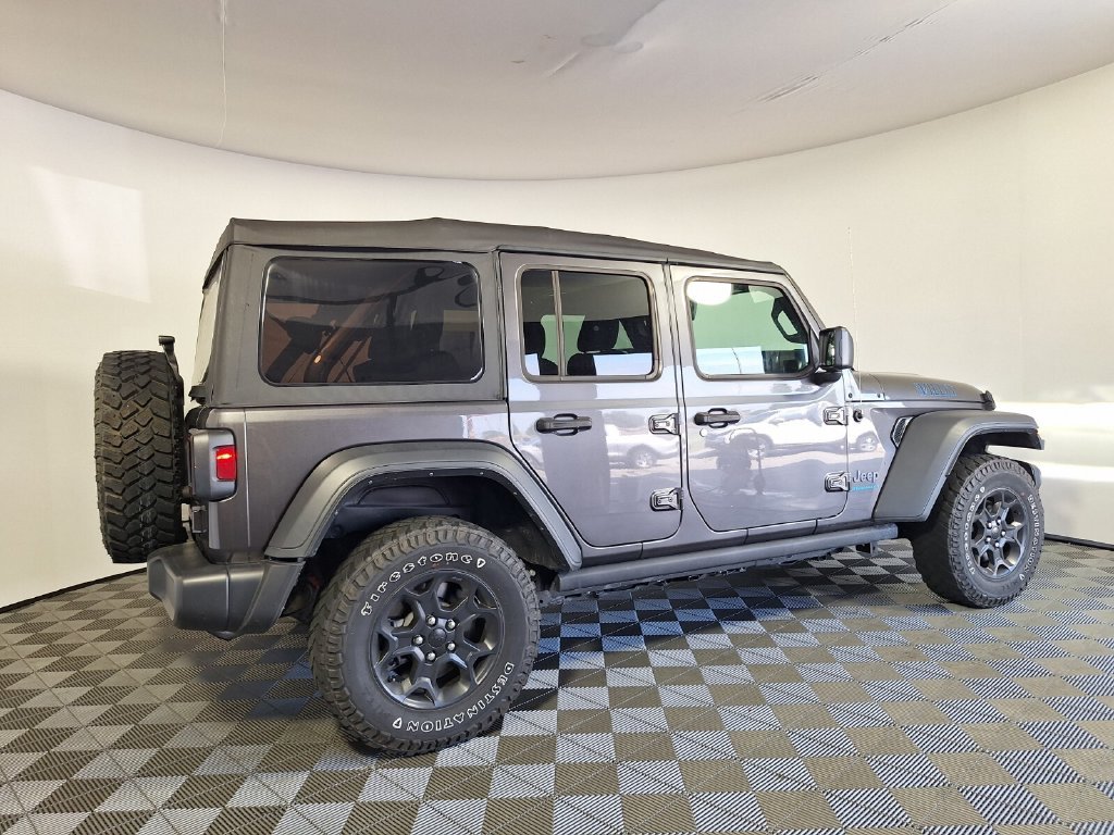 Used 2023 Gray Jeep Willys 4xe image 5