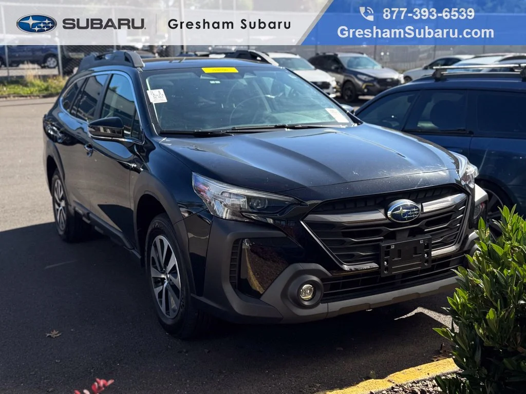 Used 2023 Crystal Black Silica Subaru Premium image 1
