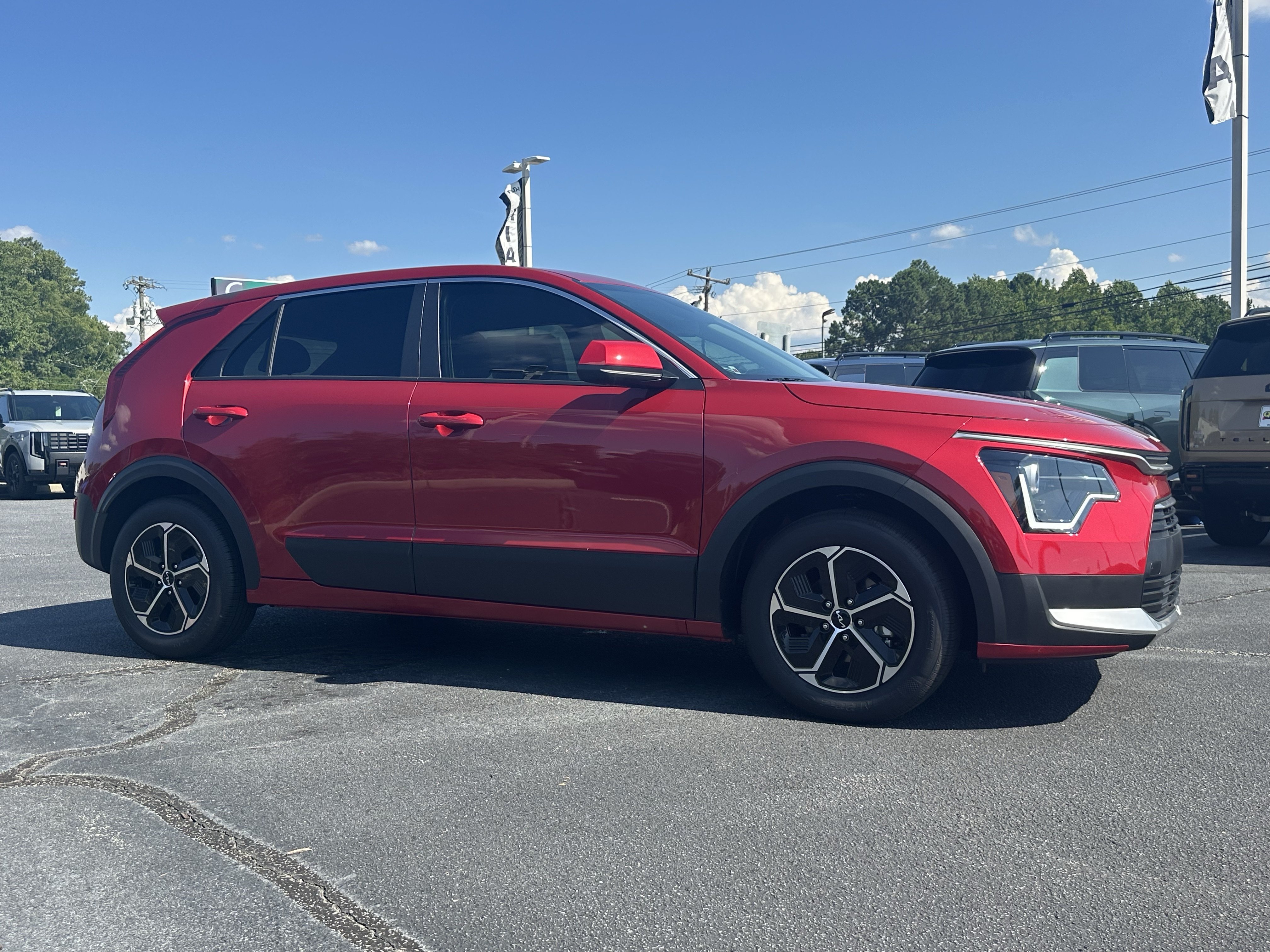 New 2026 Runway Red Kia LX image 2