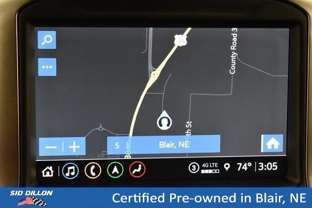Used 2021 Mosaic Black Metallic Chevrolet LTZ image 2
