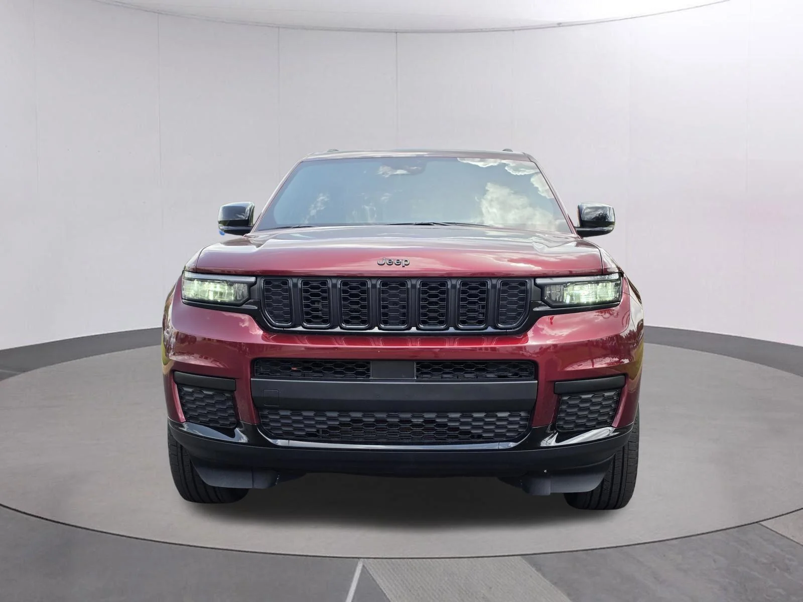 Used 2025 Velvet Red Pearlcoat Jeep Altitude X image 2
