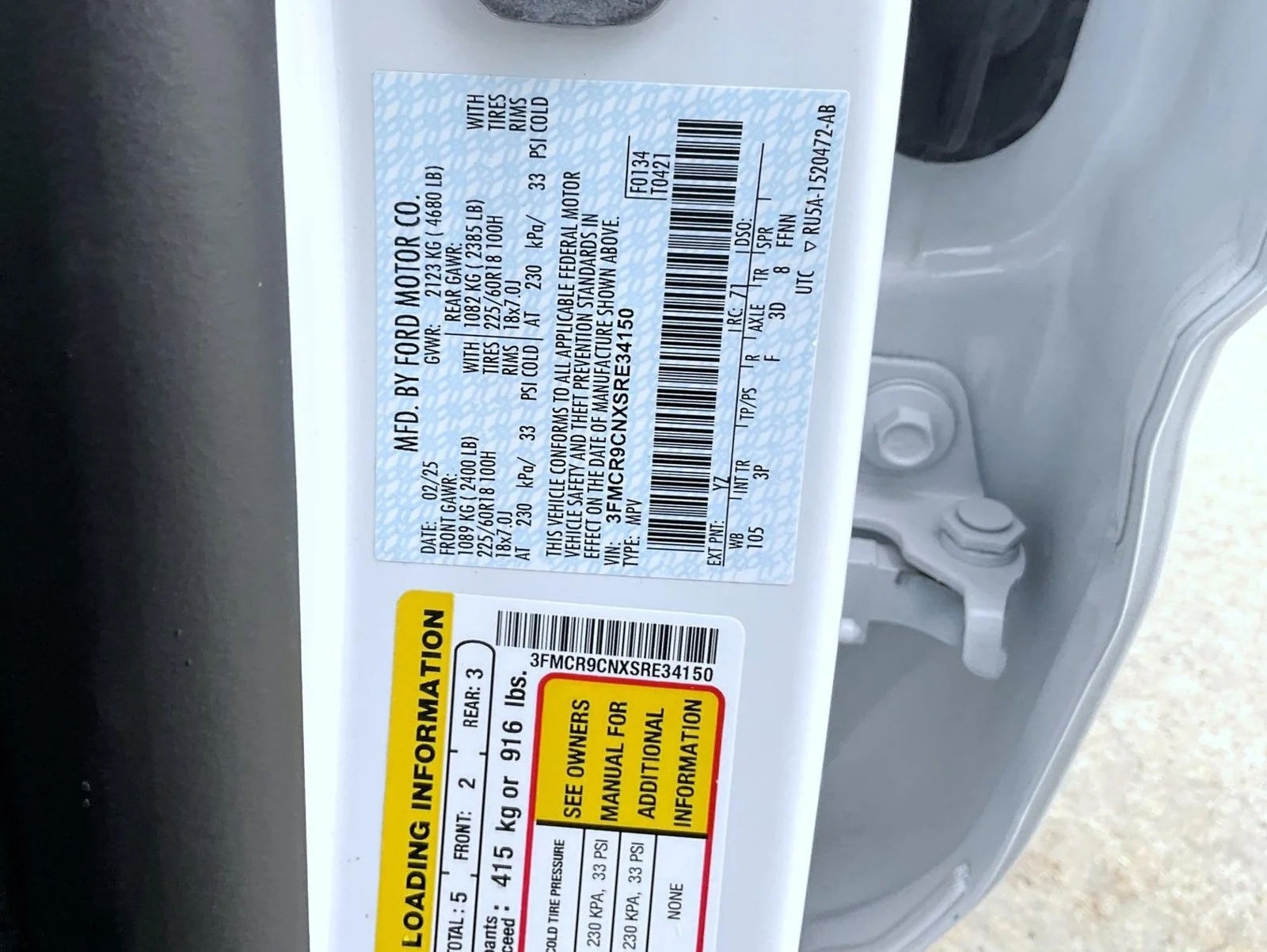 Used 2025 White Ford Outer Banks image 25