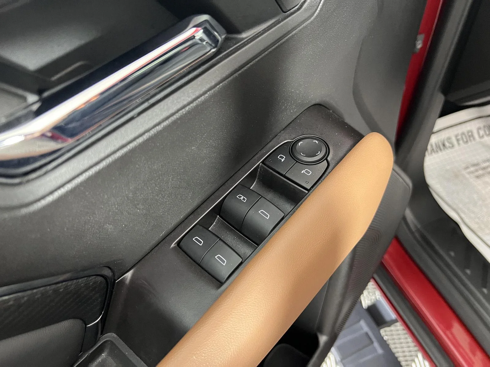 Used 2025 Volcanic Red Tintcoat GMC AT4 image 6