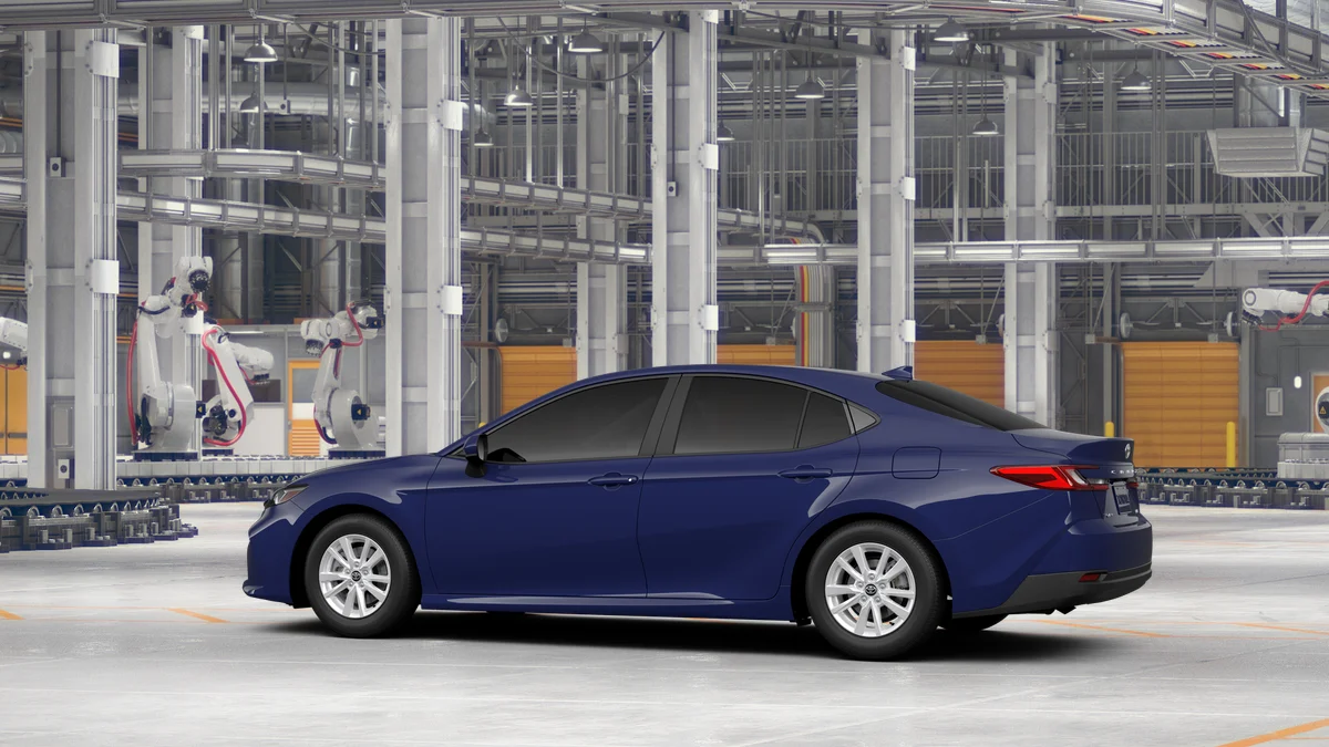 New 2026 Reservoir Blue Toyota LE image 5