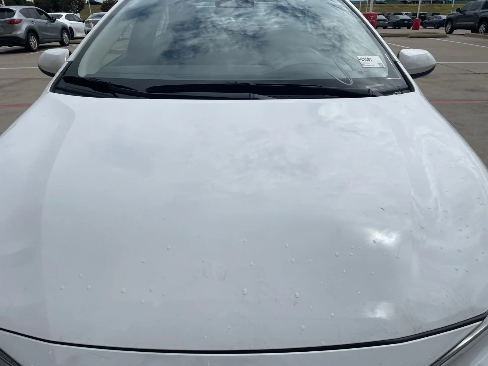 Used 2024 White Toyota LE image 3