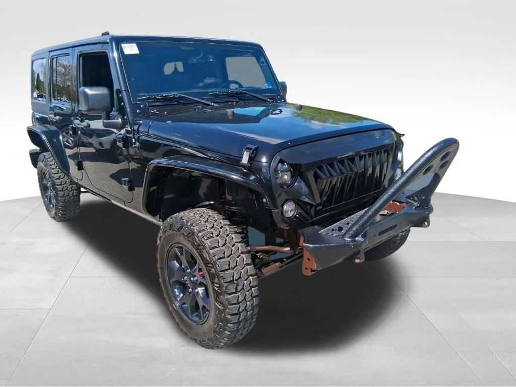 Used 2016 Black Jeep Unlimited Sport image 8