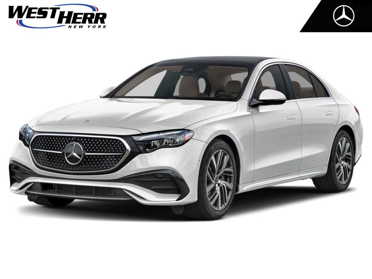 New 2027 Polar White Mercedes-Benz E 450 image 1