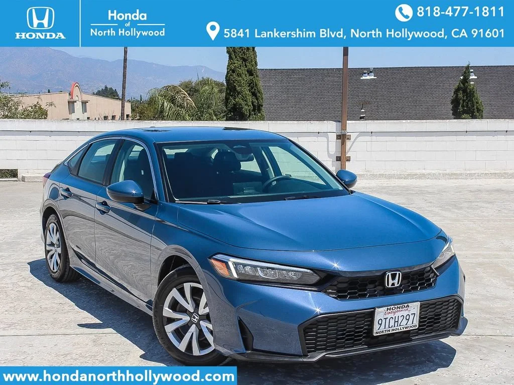 Certified Used 2025 Blue Lagoon Pearl Honda LX image 29